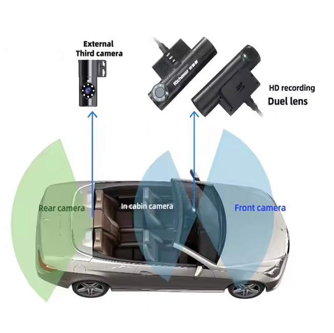 2CH HD 4G Mobile DVR Super Quality Dashcam