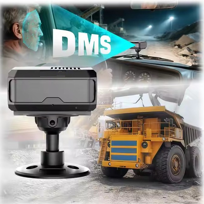 Safety Driving Monitoring System for Mining Fleet App Control Seat Security Hazardous System Semi-Trailer DMS Monitoring